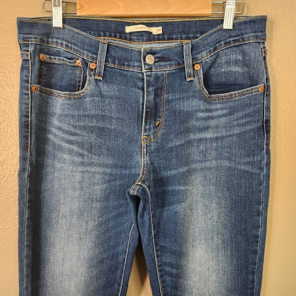 Levi's Womens Medium Wash Mid Rise Boyfriend Jeans-Size 30 - Picture 2 of 9
